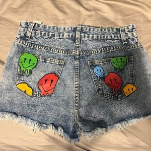 jean shorts